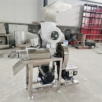 Industriële Fruitgroenten Mango Citroen Ananas Gember Appel Oranje Breekschroef Koude Pers Juicer Afzuigmachine