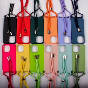 <span class=keywords><strong>Funda</strong></span> de silicona líquida mate para teléfono móvil, cordón para collar, <span class=keywords><strong>cuerda</strong></span>, suave, para <span class=keywords><strong>Iphone</strong></span> 14, 13, 11 Pro, Max, Xs, Xr, X, 7, 8 Plus, <span class=keywords><strong>Se</strong></span> Mini - Product Image 1