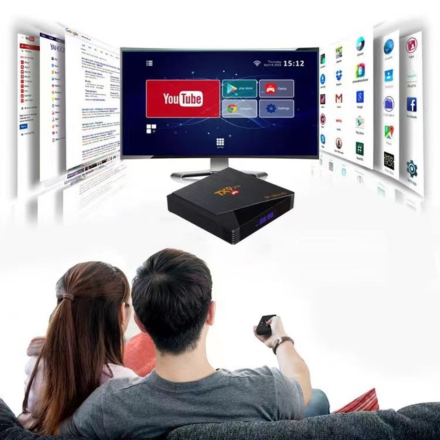 TX9 PRO Allwinner H616 Set-top Box 1Gb 2Gb 8Gb 16Gb 2.4G/5G BT4.1 Android 9 Wifi Smart Media Player Gaming Game Console Emulator
