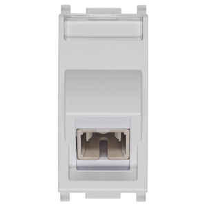 Prise optique multi 50/125 Sc Silver 4,1 x 2,8 x 5,3 cm pour connexion fibre optique - Product Image 1
