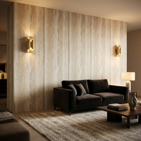 Panneaux muraux en pierre artificielle pour intérieur et extérieur, style moderne, pierre artificielle mcm 600*1200mm, panneaux muraux en pierre flexibles