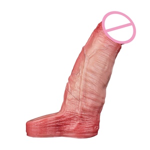 Anillo para pene al por mayor, funda grande para pene, anillo realista hueco, juguete sexual, funda para agrandamiento de pene - Product Image 3