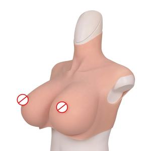Transgenre transexuelle fausse poitrine en silicone G H <span class=keywords><strong>R</strong></span> S tasse adulte gros seins artificiels faux seins forme de sein en Silicone pour Crossdress - Product Image 6