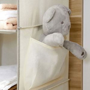 Hanging Closet Organizers and Storage 4-<b>Shelf</b> Closet Hanging Storage <b>Shelves</b> for Closet RV Clothes Organizer - Product Image 5