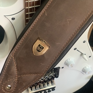 Comfortabele Gitaar Riem Elektrische En Akoestische Gitaar Strap Leer Eindigt Verstelbare Lengte Soldaat Merk - Product Image 5