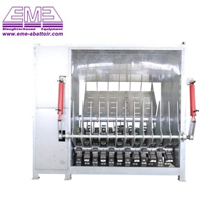 मोटर और पंप स्टेनलेस स्टील के साथ हलाल भेड़ और बकरी का वध लाइन के लिए उच्च दक्षता डी-हैरिंग उपकरण - Product Image 6