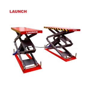 Launch gunting mobil hidrolik 3.5T 4T, gunting pengangkat roda kapasitas angkat 4000kg untuk mobil - Product Image 3