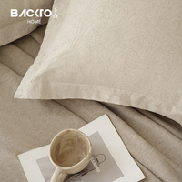 Bio-Baumwolle Tencel Jacquard Bett Kissen bezug Moderne Luxus natürliche europäische Kissen bezug Hotel liefert Bettwäsche