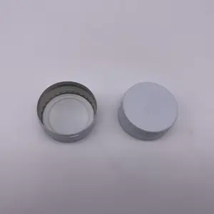 Water And Beverage Glass Bottle Cap 28mm ROPP Aluminum Caps Suppliers