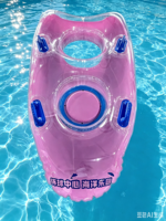 Toboggan aquatique gonflable H-FUN en PVC pour 1-2 personnes, flotteur de rivière extérieur, vente chaude