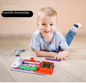Kit de Circuits Électroniques STEM pour Expériences Scientifiques : Blocs de Construction Éducatifs à Piles pour Garçons – Stimule l'Intérêt pour la Physique et les Dessins Animés - Product Image 5