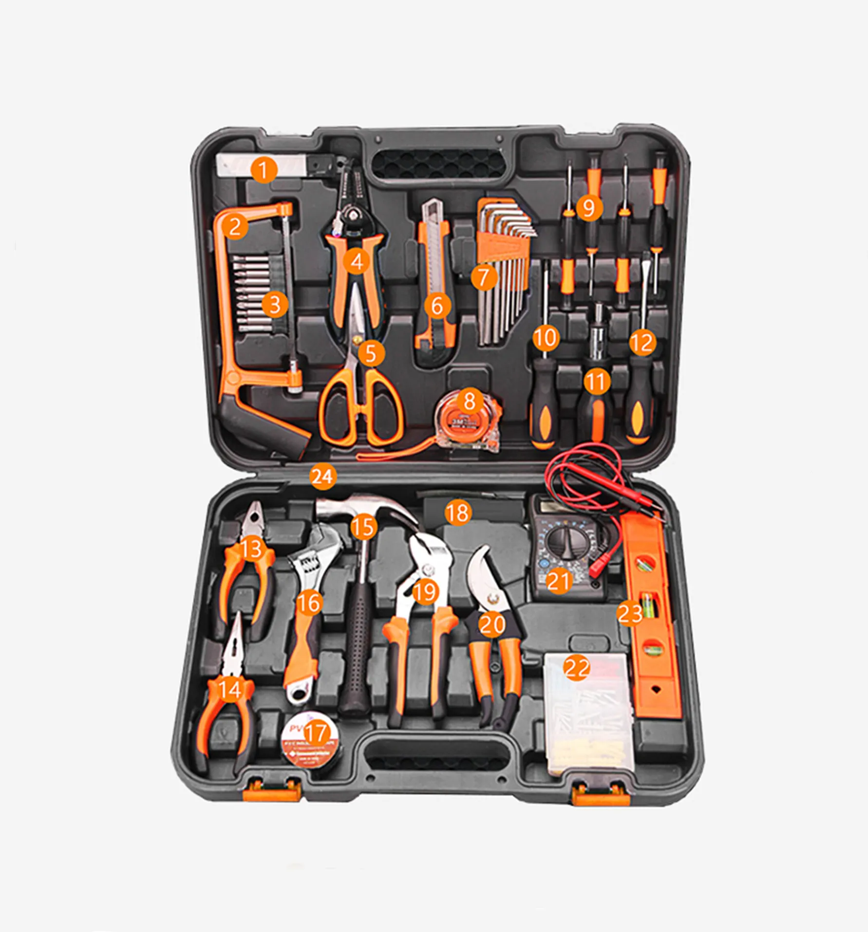 home manual maintenance box set Portable hand tools professional combination set High quality hardware tool sets