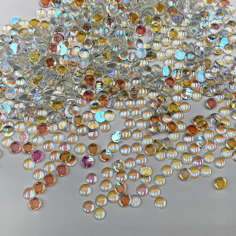 Sirène couleur demi-cercle couleur magique transparente