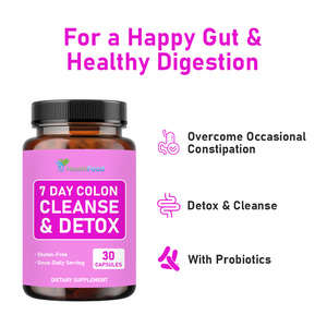 Private Labels <b>Weight</b> Loss Capsules Gluten <b>Free</b> Daily Digestive Support 7 Day Colon Cleanse Detox Capsules Boost Energy Vitalit - Product Image 3