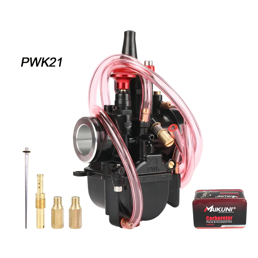 Motorcycle PWK Carburetor 21 24 26 28 30 32 34mm With Power Jet For Dirt Bike Scooters Carb 70-350cc Parts Racing Motor