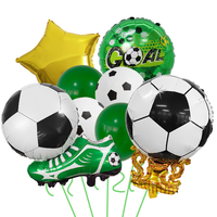 Ensemble de ballons en aluminium Champion Trophy Football Shoes, décorations pour fêtes sportives, parfait pour la décoration de fête et l'aménagement d'événements d'anniversaire