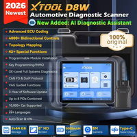 XTOOL D8W Professional Automotive Key Programming Immobilizer Car Locksmith Tool Equipment Auto Diagnostic Machine for Cars 2026