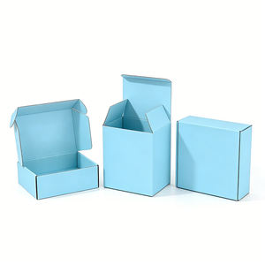 Caja de Envío de Cartón Corrugado Kraft Reutilizable y Ecológica, Impresión a Una o Dos Caras, Materiales Reciclados, Logotipo Personalizado - Product Image 4