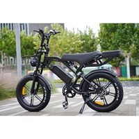 Bicicleta Eléctrica de Montaña Holland Warehouse Zerogo Ebike Fatbike V20 Pro, Bicicleta Eléctrica Personalizable de Playa Fabricada en Holanda