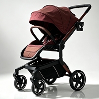 Poussette de luxe haut de gamme pour bébé, pliable, tout-terrain, conforme à la norme EN1888, Coches De Bebe