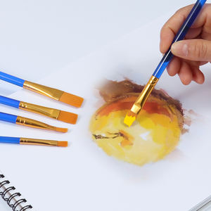 <span class=keywords><strong>Pinceau</strong></span> Foska de bonne qualité pour <span class=keywords><strong>peinture</strong></span> à l'huile, à l'aquarelle et à l'acrylique, manche en plastique, poils en nylon, pour enfants et adultes, fournitures d'art pour le <span class=keywords><strong>dessin</strong></span> - Product Image 4