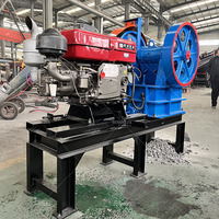 Trituradora de Mandíbulas Pe 150 X 250, Trituradora de Mandíbulas Pequeña con Motor Diésel, Trituradora de Mandíbulas para Concreto, Repuestos para Trituradoras de Mandíbulas, Trituradoras de Roca China