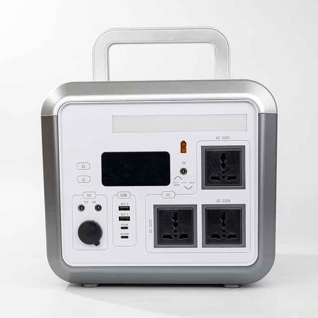 1500W Portable Power Station 220V AC Outlet DC 5V 12V Rechargeable Battery Camping Solar Generator