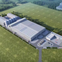 Nave Agrícola de Paredes Delgadas y Ligera, Directo de Fábrica, Estructura de Acero para Almacén o Taller, Ideal para Almacenamiento Agrícola