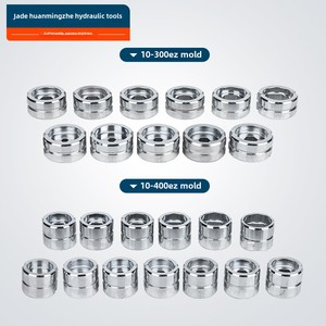 Ez-10-400 Hydraulic <b>Crimping</b> Dies Heat Treated Chrome Plated For Wire Terminal Connectors - Product Image 5