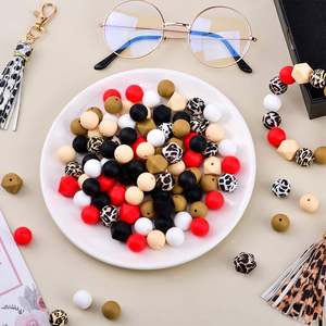 Precio <span class=keywords><strong>de</strong></span> fábrica, cuentas <span class=keywords><strong>de</strong></span> dentición <span class=keywords><strong>de</strong></span> bebé <span class=keywords><strong>de</strong></span> silicona <span class=keywords><strong>de</strong></span> 15mm <span class=keywords><strong>de</strong></span> grado alimenticio para chupete, llavero, pulsera, bola redonda, cuentas masticables <span class=keywords><strong>de</strong></span> silicona - Product Image 4