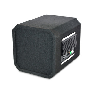 Subwoofer de voiture 10 pouces 1200W actif 12V, boîtier carré avec poignée pour système audio auto - Product Image 4