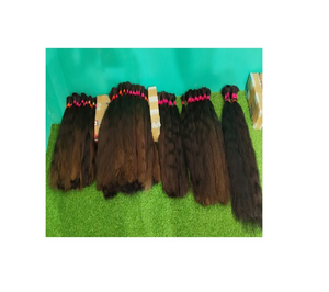 Cabello Humano Rizado Birmano Natural de Doble Trama, Estilo Ondulado de Alta Calidad, Color Natural, Doble Peso, Precio de Fábrica, Suministro al por Mayor - Product Image 2