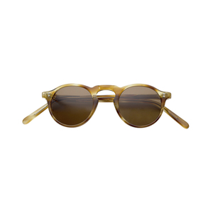 Kính Râm Phân Cực Gọng Acetate Trong Suốt Hình Tròn Logo Theo Yêu Cầu Cổ Điển Thời Trang Cao Cấp Của Ý - Product Image 4