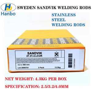 Vendu directement par le fabricant HB-SANDVIK Électrode en acier inoxydable 25.22.2.LMnB Électrode en acier inoxydable E310LMo-15 - Product Image 2
