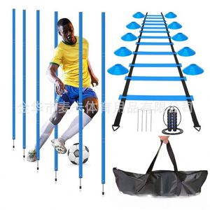 Equipo de Entrenamiento de Fútbol, Poste con Logotipo, Entrenamiento de Baloncesto, Poste Enrollable, Poste Desmontable - Product Image 3