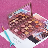 Maquillage en gros 18 couleurs maquillage longue durée mat miroitant végétalien haute pigment nouveauté Palette de fard à paupières