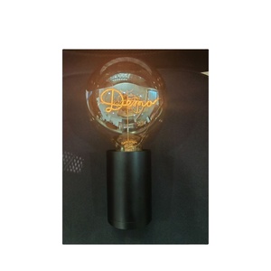 Modello personalizzabile lettera filamento lampada portatile DC 5V/1A batteria 1800mAH lampadina a filamento ricaricabile E27 dimmerabile - Product Image 2