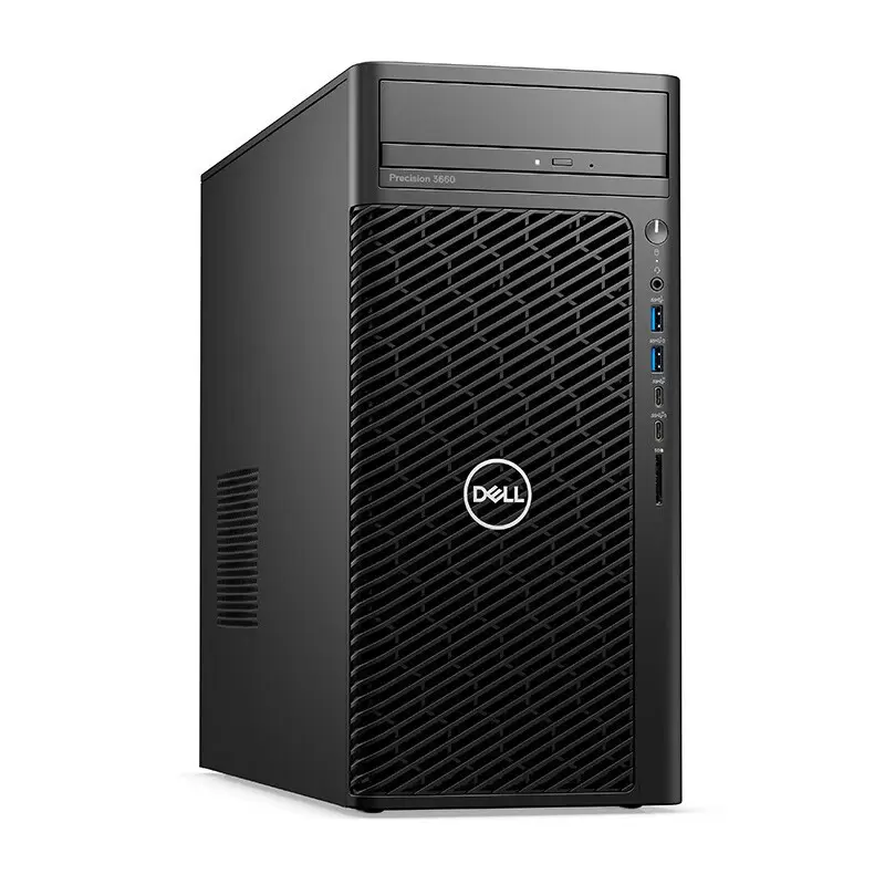 Desktop Computer Server Hot Sale Dell Precision Workstation T3660 Tower Workstation Server Cpu I5-12500 8G 1T 300W In Stock