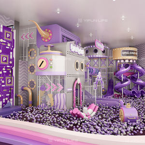 مجموعة معدات التسلية الترفيهية الترفيهية الترفيهية في الأماكن المغلقة المورد قلعة المشاغب المصنعة - Product Image 5