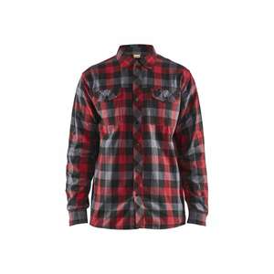 BLAKLADER-Camisa de franela 329911525699M Rojo/Negro-CAMISETAS DE TRABAJO EAN 7330509775578 - Product Image 1