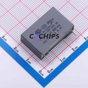 ตัวเก็บประจุนิรภัย R413N310000M1M แบบ Through hole (THT), ระยะขา P=22.5 มม. 100nF 20% 300V X1, Y2 - Product Image 1