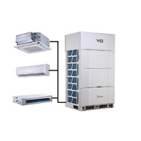 Climatisation centrale VRV R410A, cassette 4 voies extérieure, système VRF 5/6 tonnes