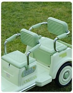 Potente Triciclo Elettrico per Bambini con Batteria Grande, Bicicletta per Bambini con Design Robusto e <span class=keywords><strong>Cestino</strong></span> in Plastica - Product Image 3