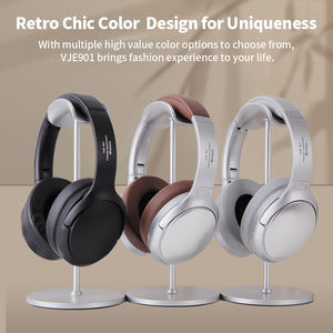 <span class=keywords><strong>Casque</strong></span> de sport sans fil rétro en métal VJE901 Deep Bass Hifi Stereo Music Earphone Over Ear Noise Cancelling Gaming Headphone - Product Image 3