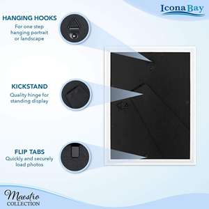 Marco de Fotos Moderno de MDF, Tamaño Personalizado, Decoración de Escritorio para el Hogar, Marcos de Fotos Modernos para Sala de Estar, Fabricación en el Extranjero - Product Image 4