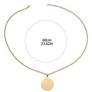 <span class=keywords><strong>Collana</strong></span> <span class=keywords><strong>con</strong></span> incisione standard Ayatul Kursi islamica araba musulmana Allah, impermeabile, in acciaio inossidabile 316, gioielli di moda - Product Image 6