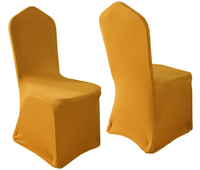 Housse de chaise blanche pour fête, mariage, événement, banquet, housses de chaise en spandex, housses de chaise pour salle à manger, pour mariage