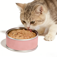 Comida Húmeda para Gatos en Lata de 85g, Premium, Sin Granos, Alto Contenido de Carne, Alto en Proteínas, con Pollo, Atún, Salmón, Pato y Res, para la Salud Digestiva