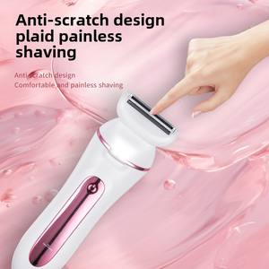 Tondeuse Bikini - <span class=keywords><strong>Rasoir</strong></span> Électrique pour Femme, Tondeuse Étanche avec Sabots Réglables, <span class=keywords><strong>Rasoir</strong></span> Personnel pour Parties Intimes Féminines - Product Image 3