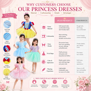 Robe <span class=keywords><strong>tutu</strong></span> de ballet pour filles, style princesse sirène, tenue de performance pour enfants, justaucorps de danse avec fermeture à boutons-pression, tenue de gymnastique - Product Image 2
